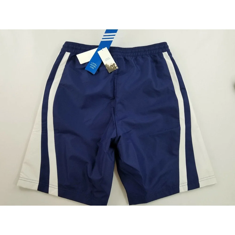 Adidas men shorts sweatshorts equipment adv/91-18 CV8565 blue M MSRP $80